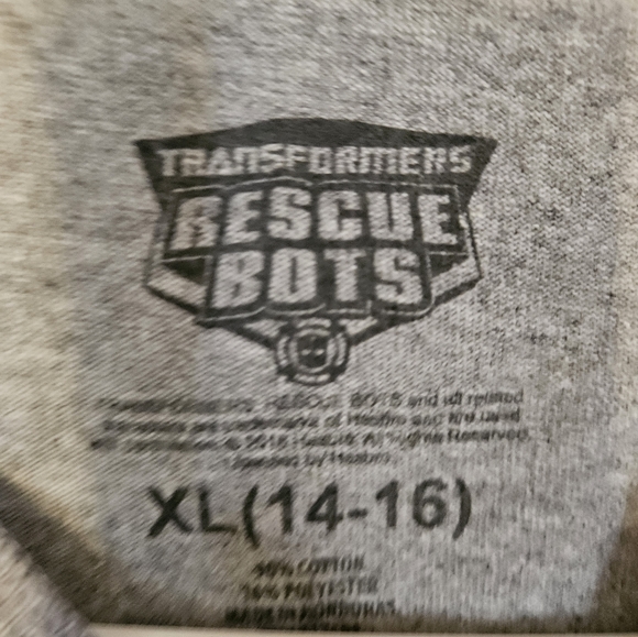 Transformers rescue bots Bumblebee tee boys XL (14/16) - Picture 2 of 3